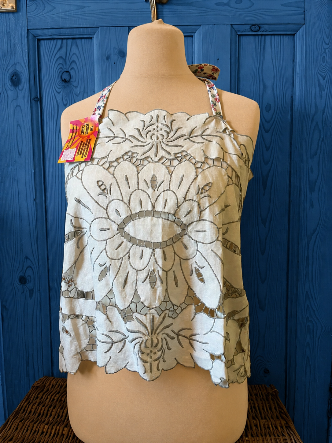 Cool summer halter festival top