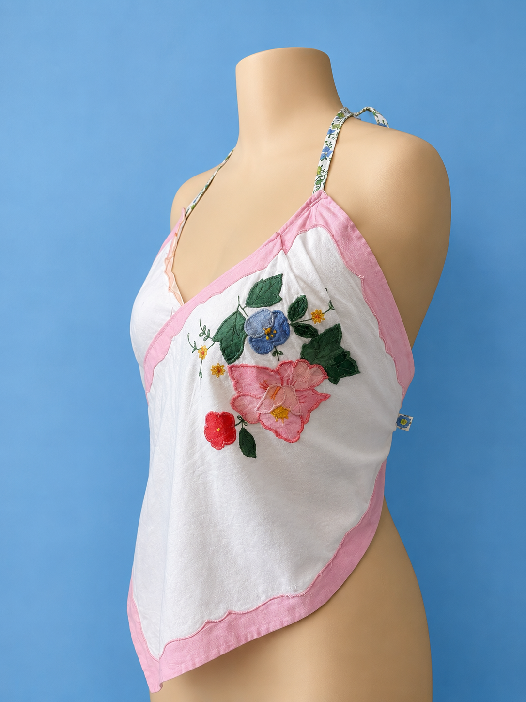 Pretty festival halter top