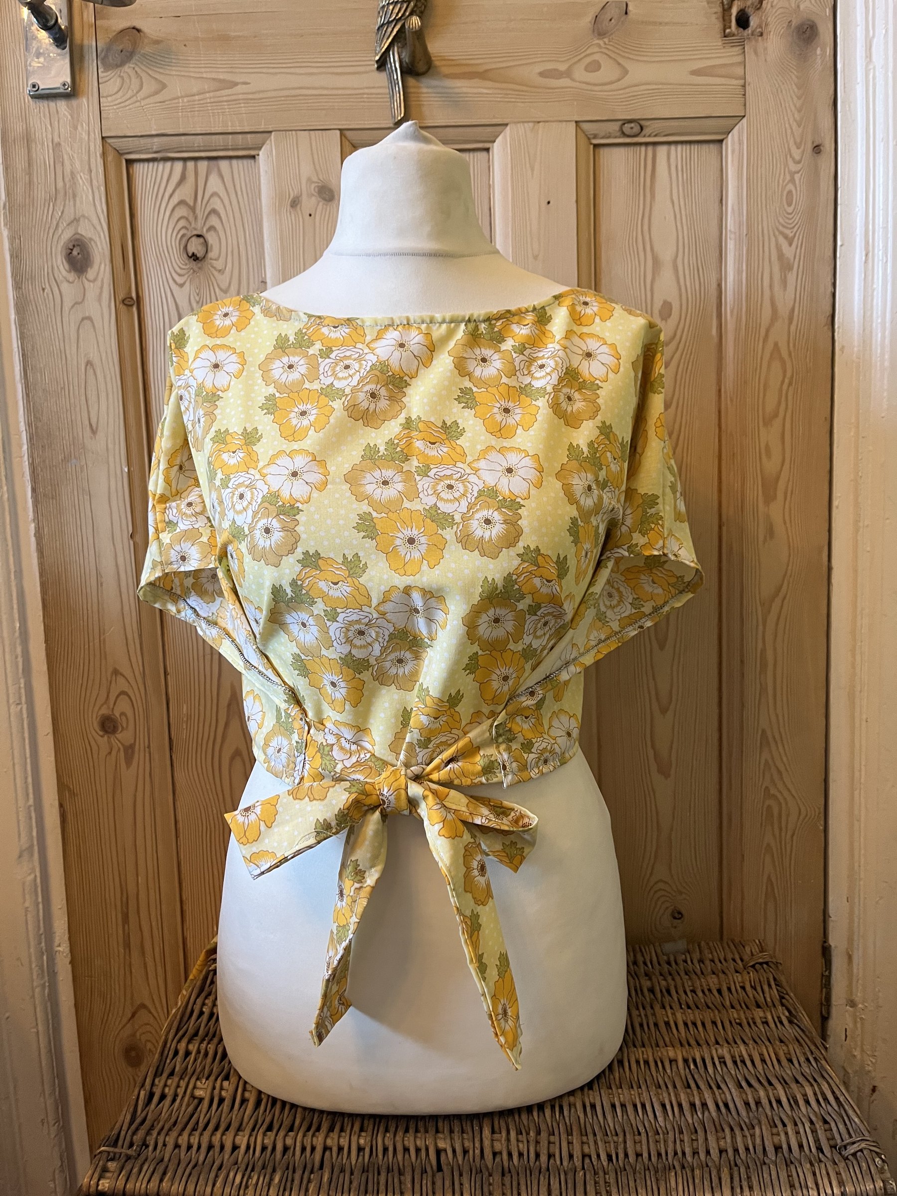 Simple little pillow case wrap top