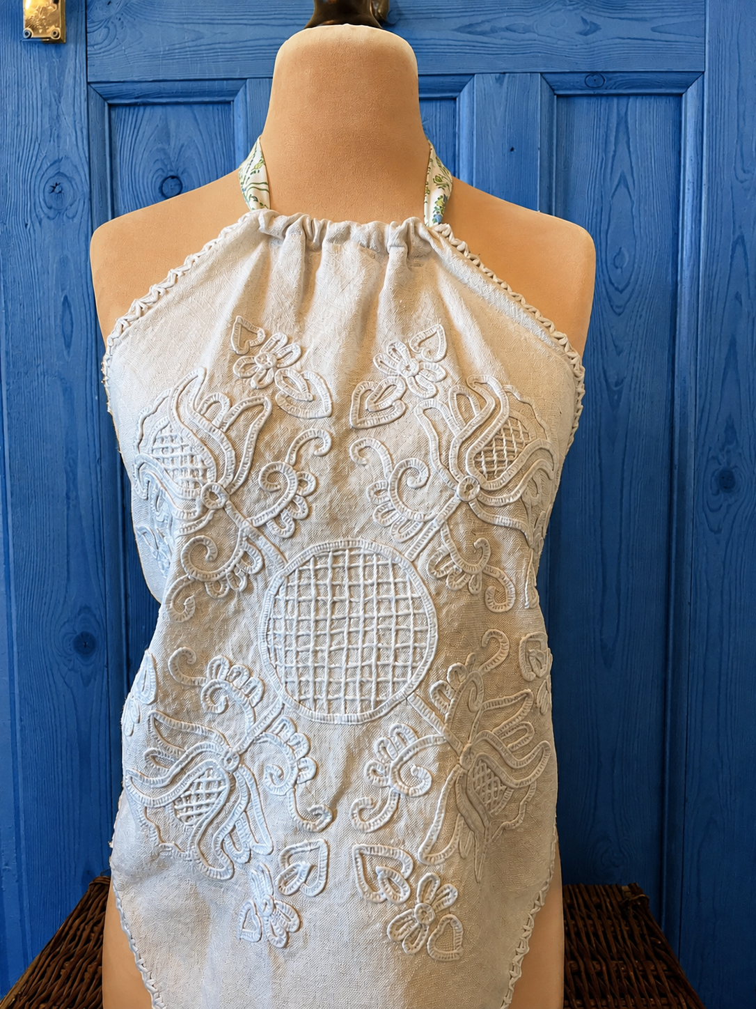 Pretty festival halter top