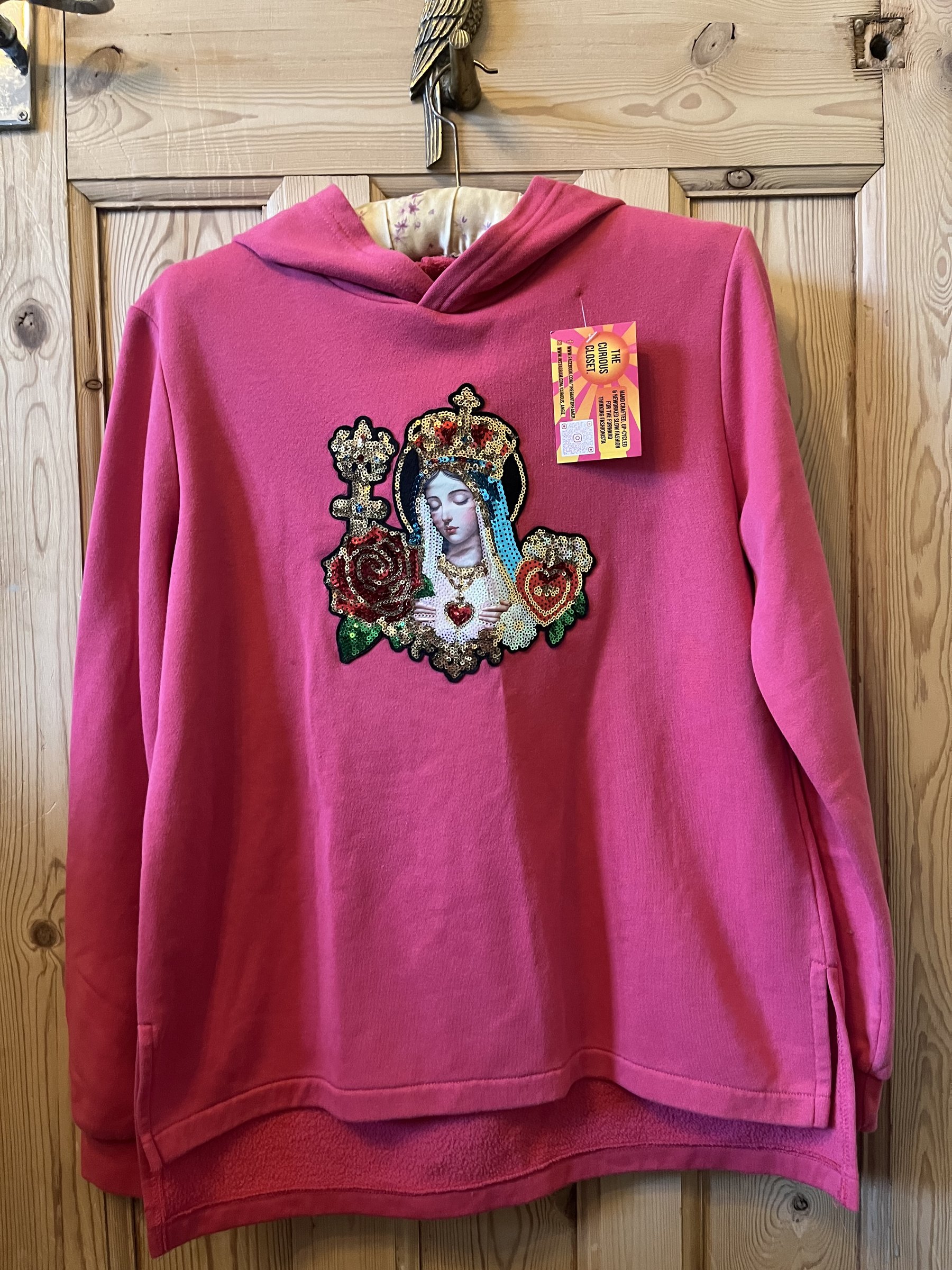 Our lady of sorrows hooded sweat shirt