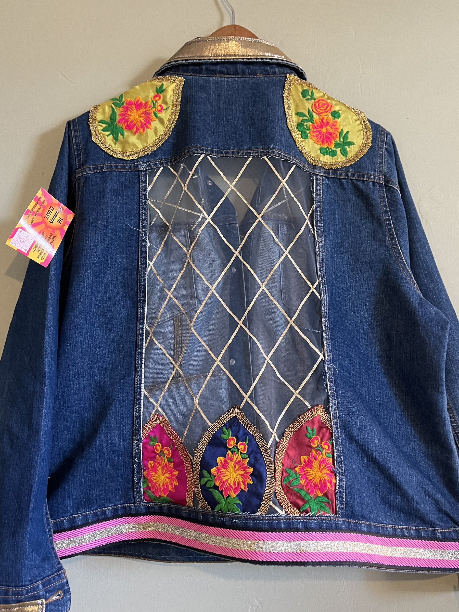 The Indian princess of denim jackets.